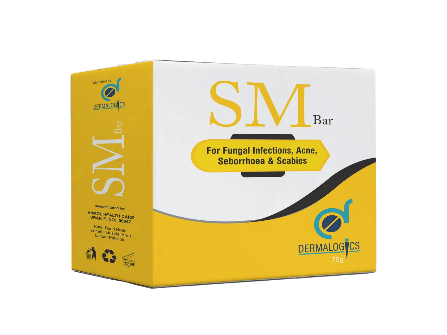 SM Bar For Fungal infection, Acne, Seborrhoea & Scabies